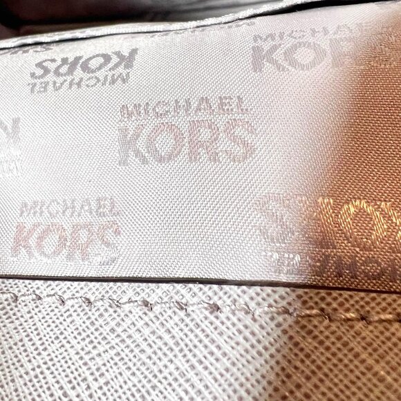 Michael Kors Jet Set Nylon Large Tote/Satchel/Shoulder Purse-Light Gray-Adjust - Picture 9 of 16